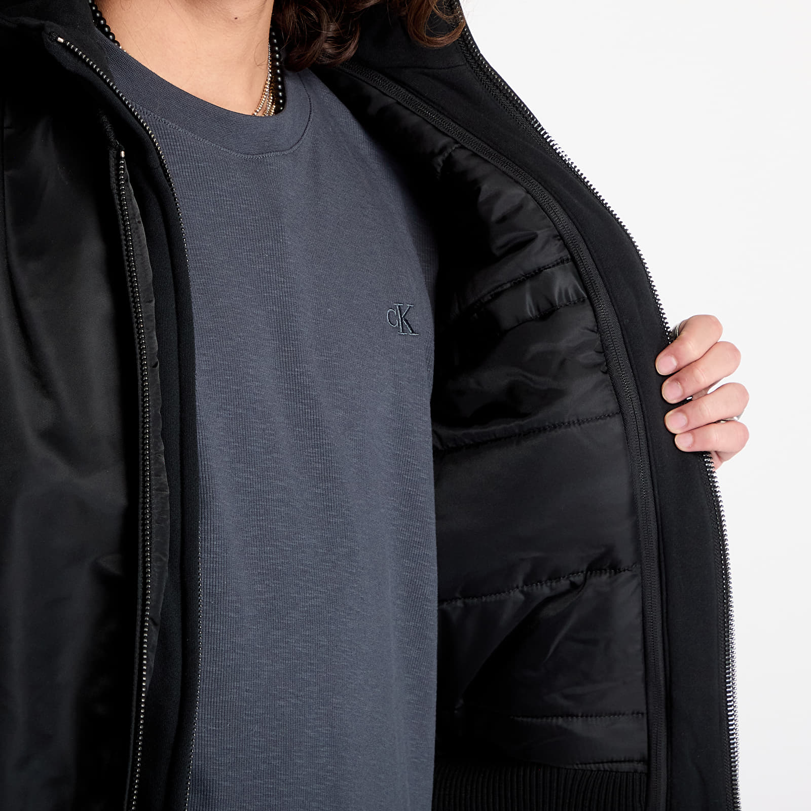Men's jackets Alpha Industries MA-1 D-Tec SE Black/ Reflective