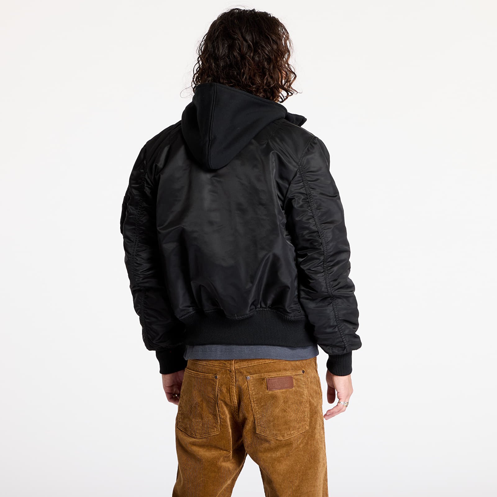 Men's jackets Alpha Industries MA-1 D-Tec SE Black/ Reflective