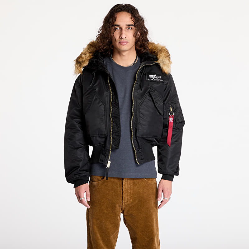 Kurtka Alpha Industries 45P Hooded Black