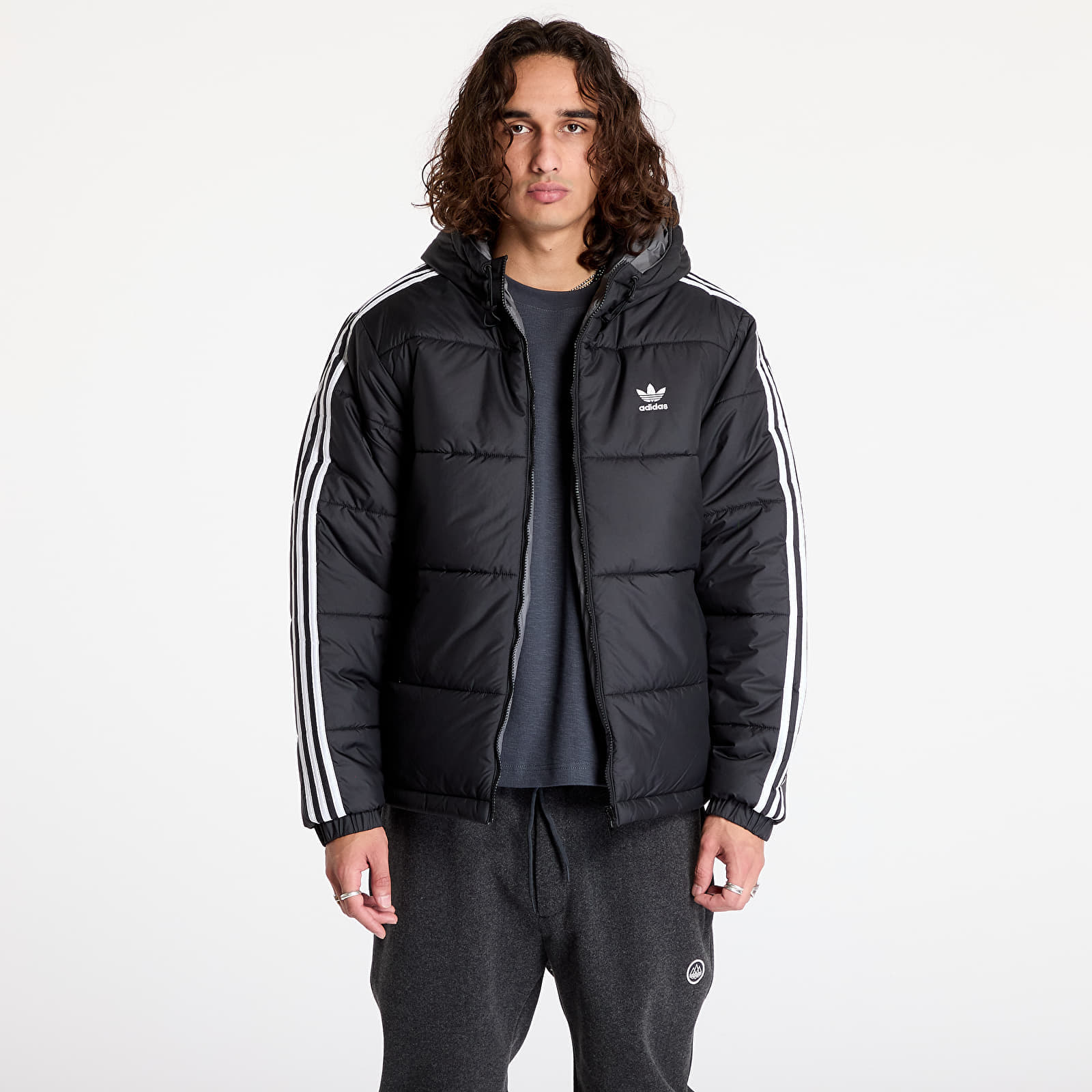 Kurtka adidas Adicolor Reversible Jacket Black/ Grey Four L