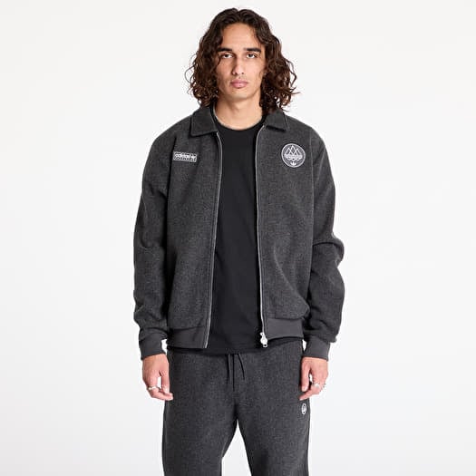 adidas Spezial Fleece Track Top Dark Grey Heather