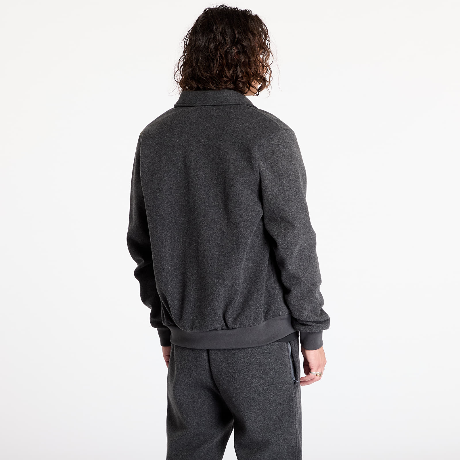 Kurtki adidas Spezial Fleece Track Top Dark Grey Heather