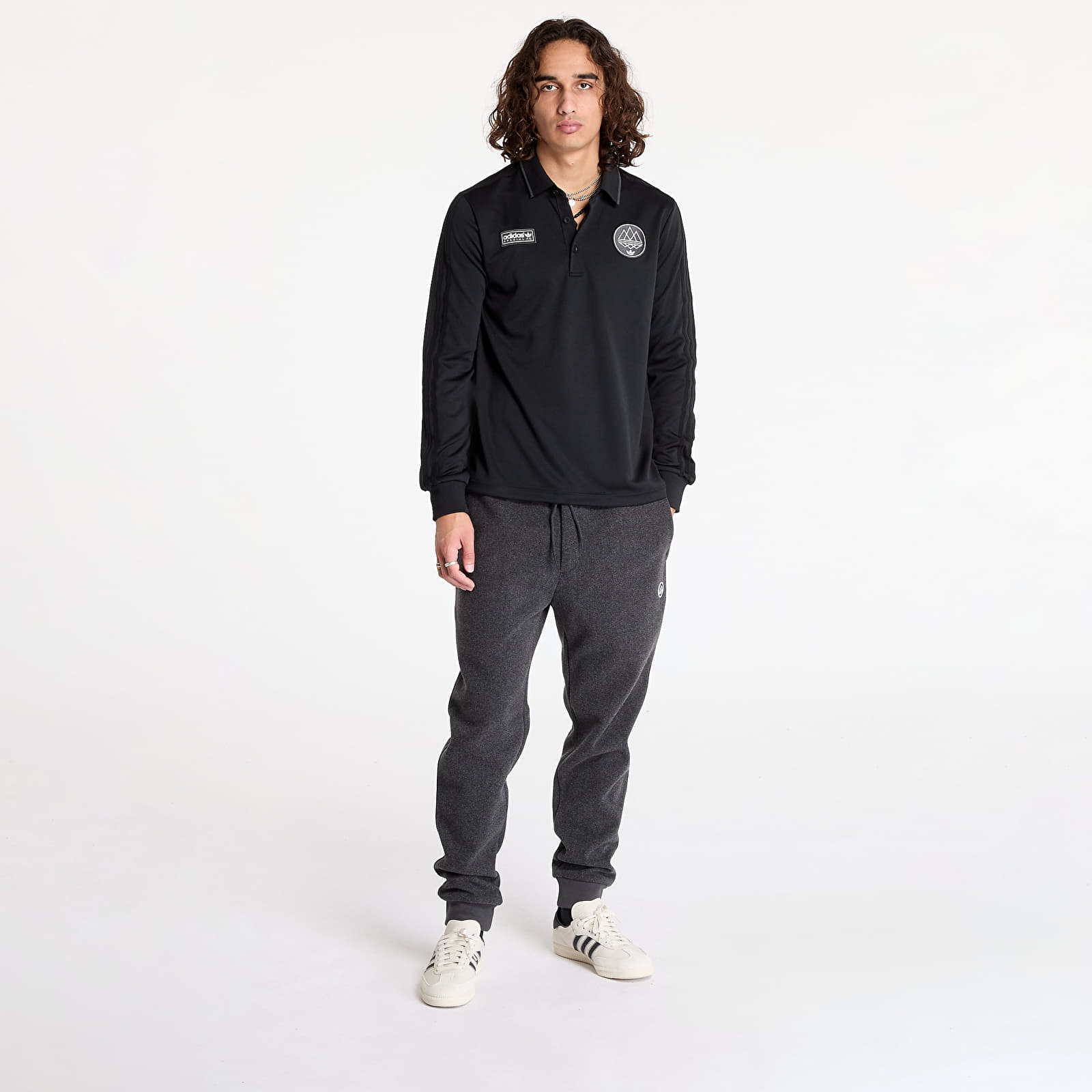 Koszulki adidas Spezial Polo T-Shirt Utility Black