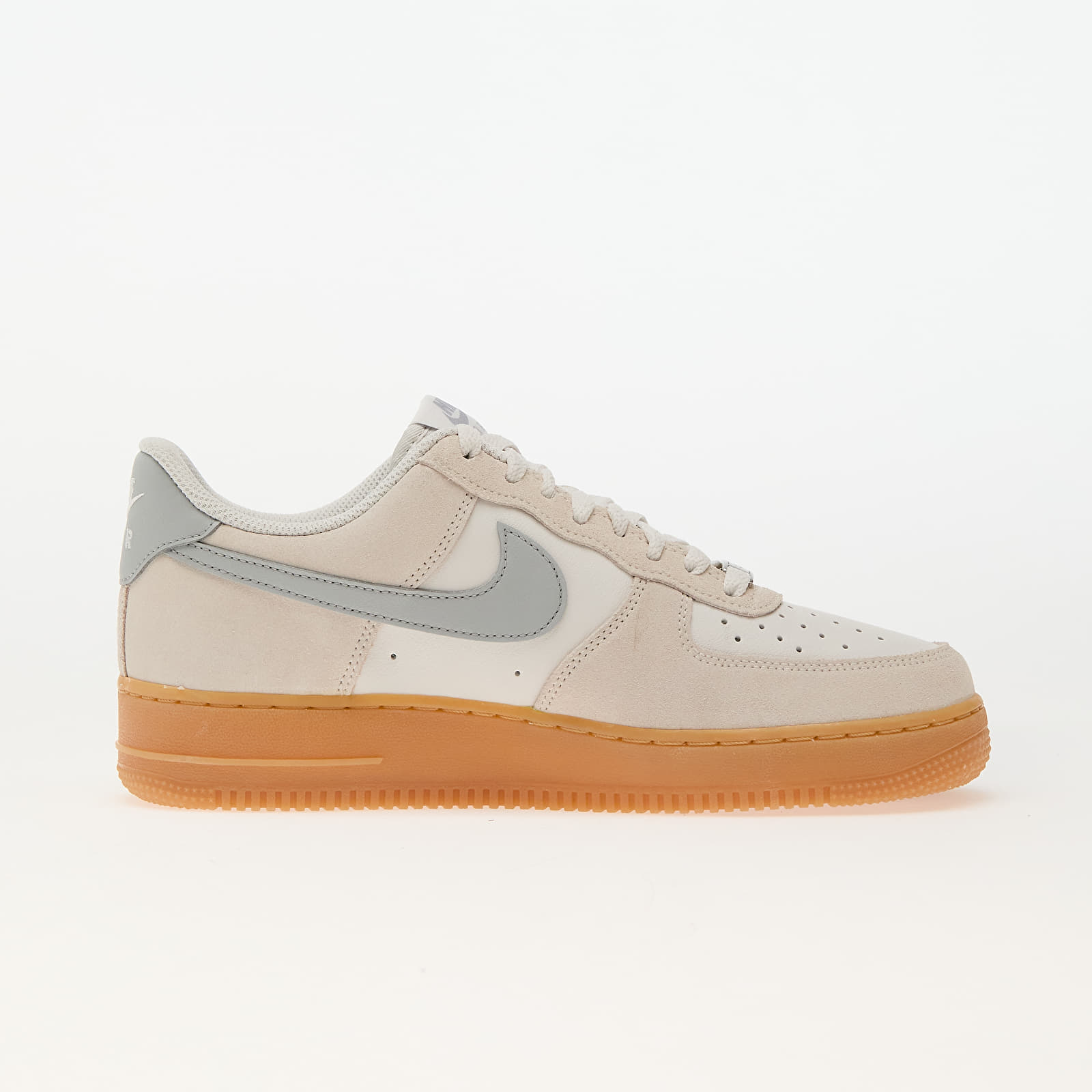 Herren Sneaker und Schuhe Nike Air Force 1 '07 Lv8 Phantom/ Lt Smoke Grey-Gum Yellow