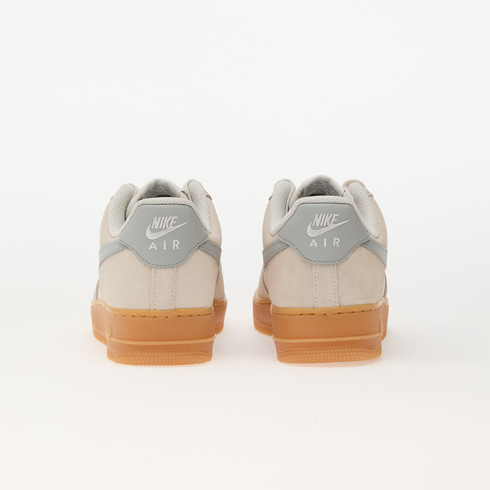 Herren Sneaker und Schuhe Nike Air Force 1 '07 Lv8 Phantom/ Lt Smoke Grey-Gum Yellow