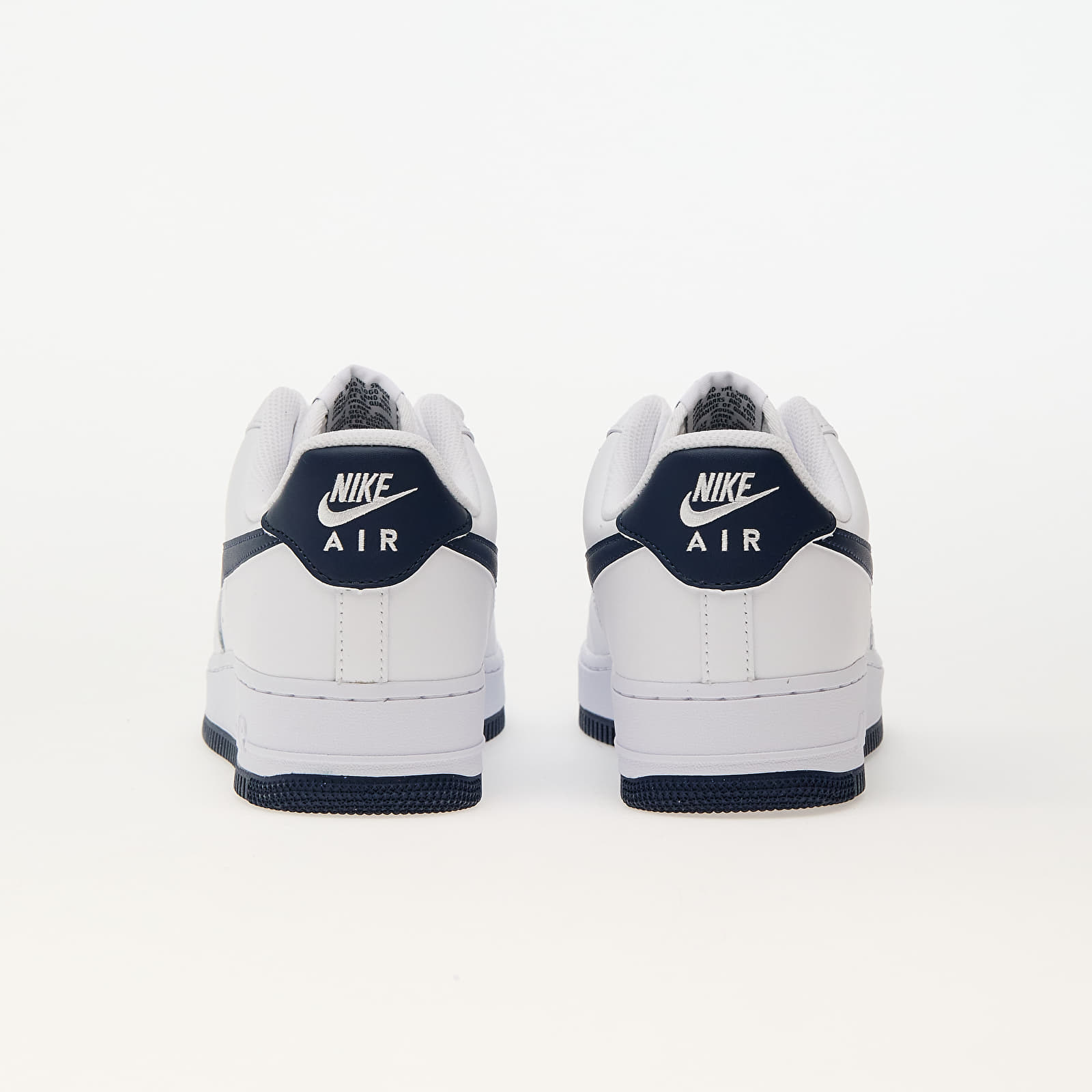 Herren Sneaker und Schuhe Nike Air Force 1 '07 White/ Midnight Navy-White