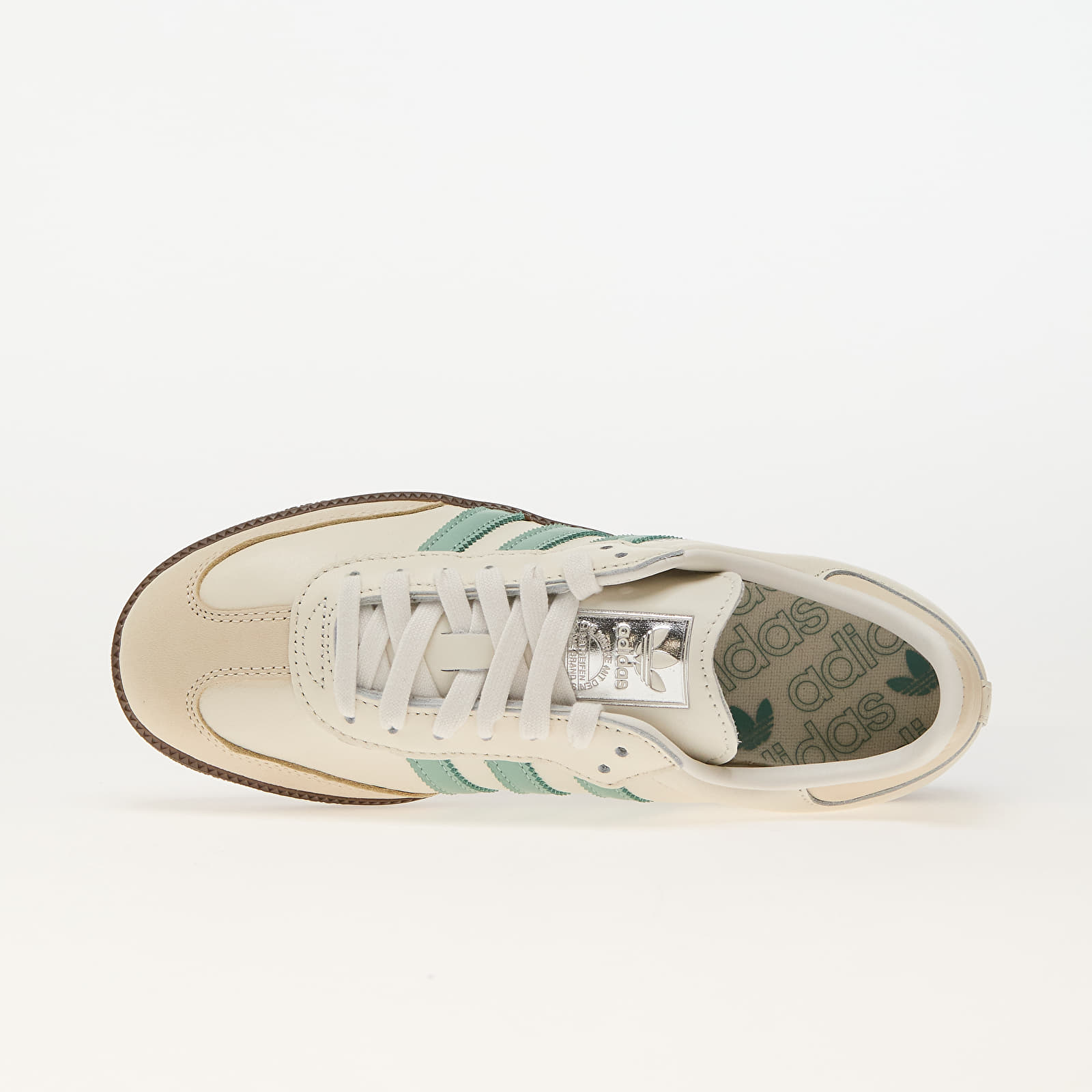 Adidas Samba OG W Cloud White Hazy Green Size 6.5 Women