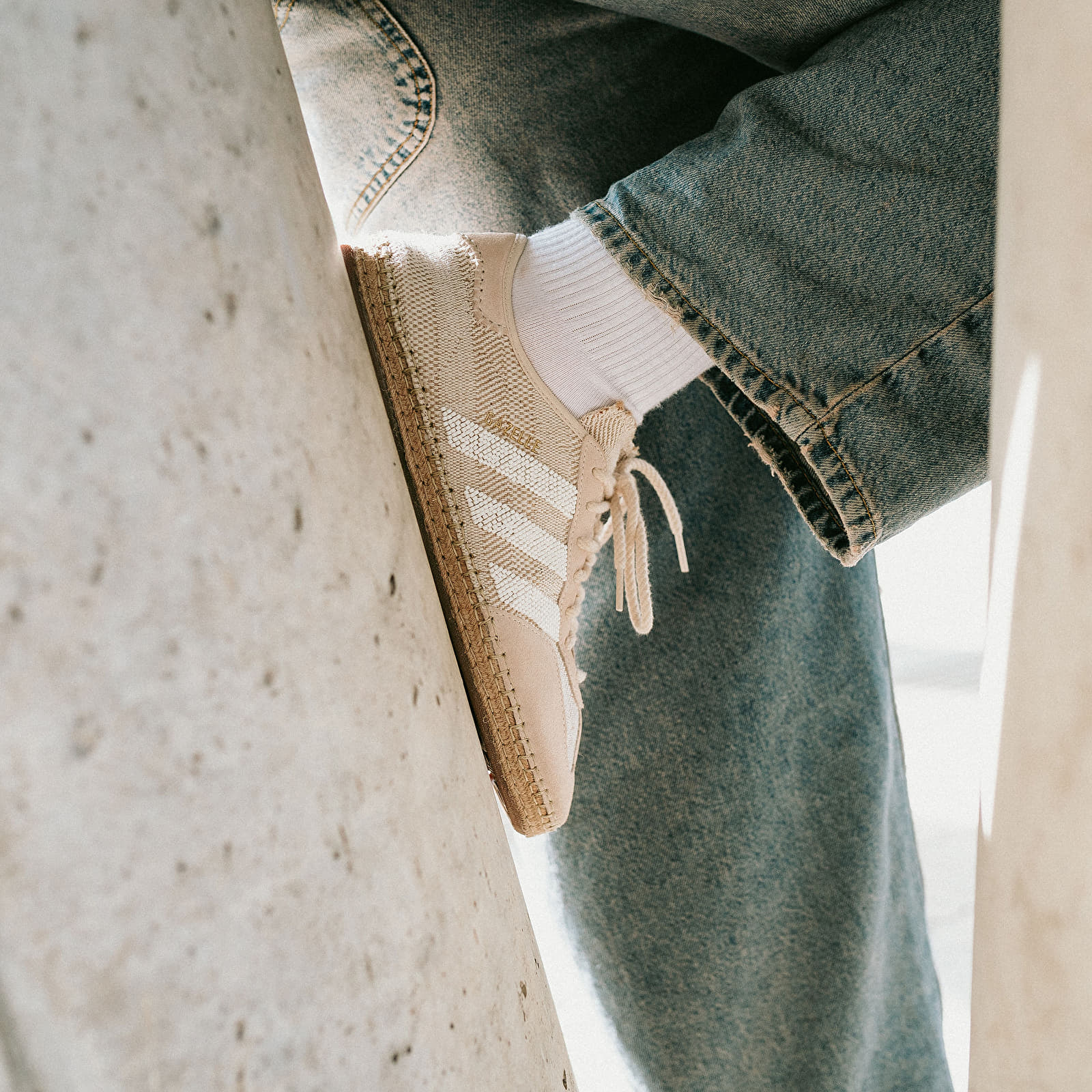 Pánské tenisky a boty adidas x CLOT Gazelle By Edison Chen Halo Ivory/ Cloud White/ Blue Bird