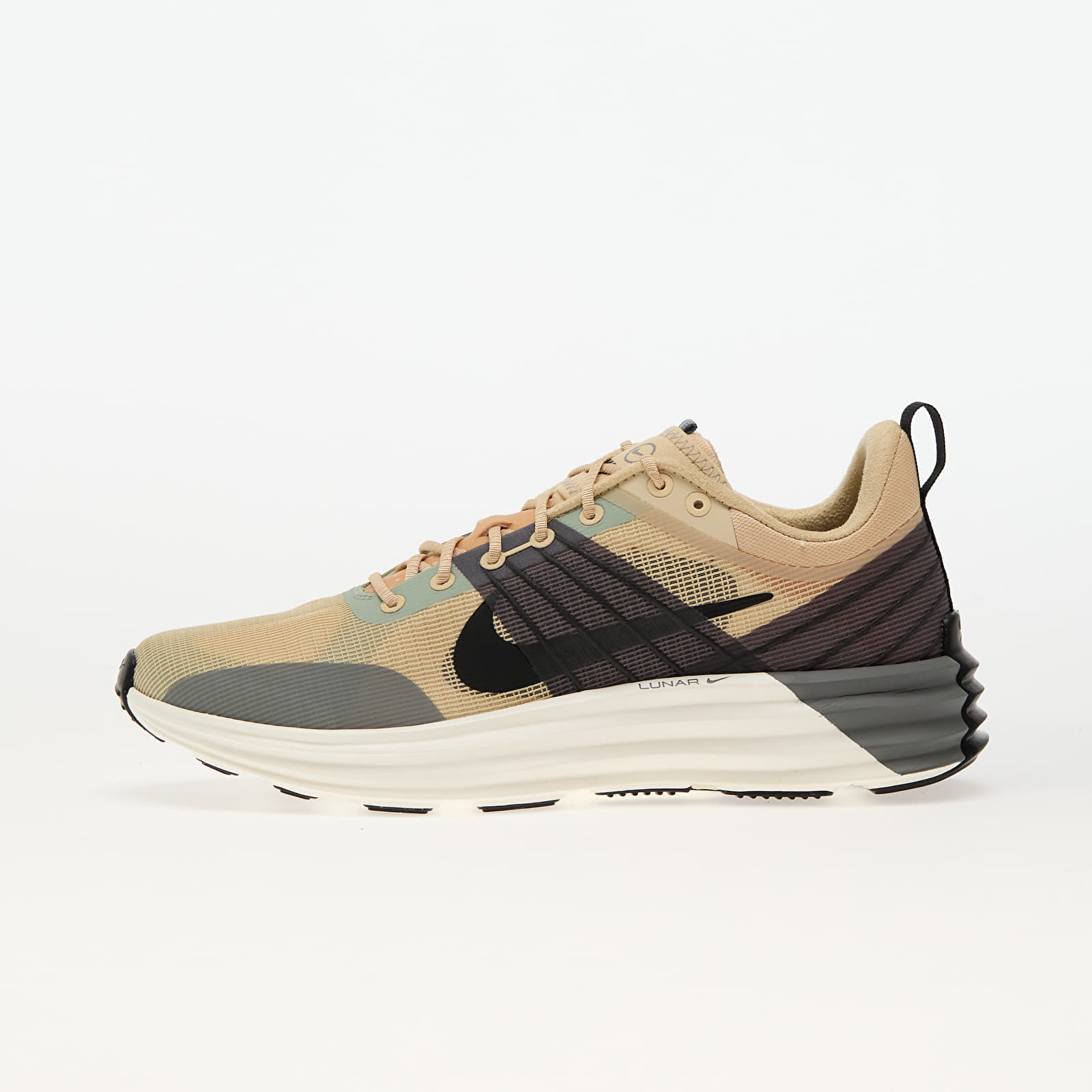Levně Tenisky Nike Lunar Roam Sesame/ Black-Smoke Grey-Dark Raisin