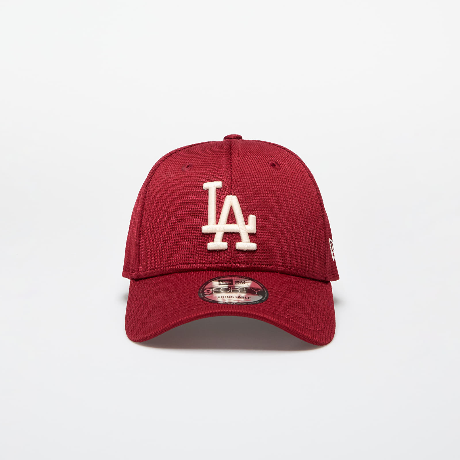 Kšiltovka New Era Los Angeles Dodgers Pivot Knit 9FORTY Adjustable Cap Brick Red Universal