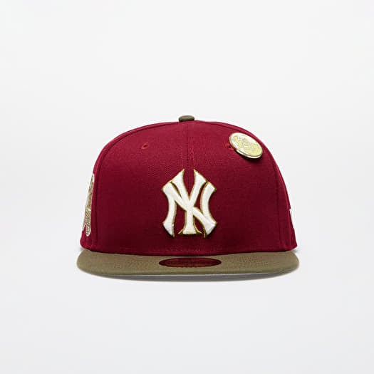 New Era New York Yankees Contrast Pin 59FIFTY Fitted Cap Cardinal