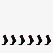 Hugo Boss Rib Logo Sock 6-Pack Black