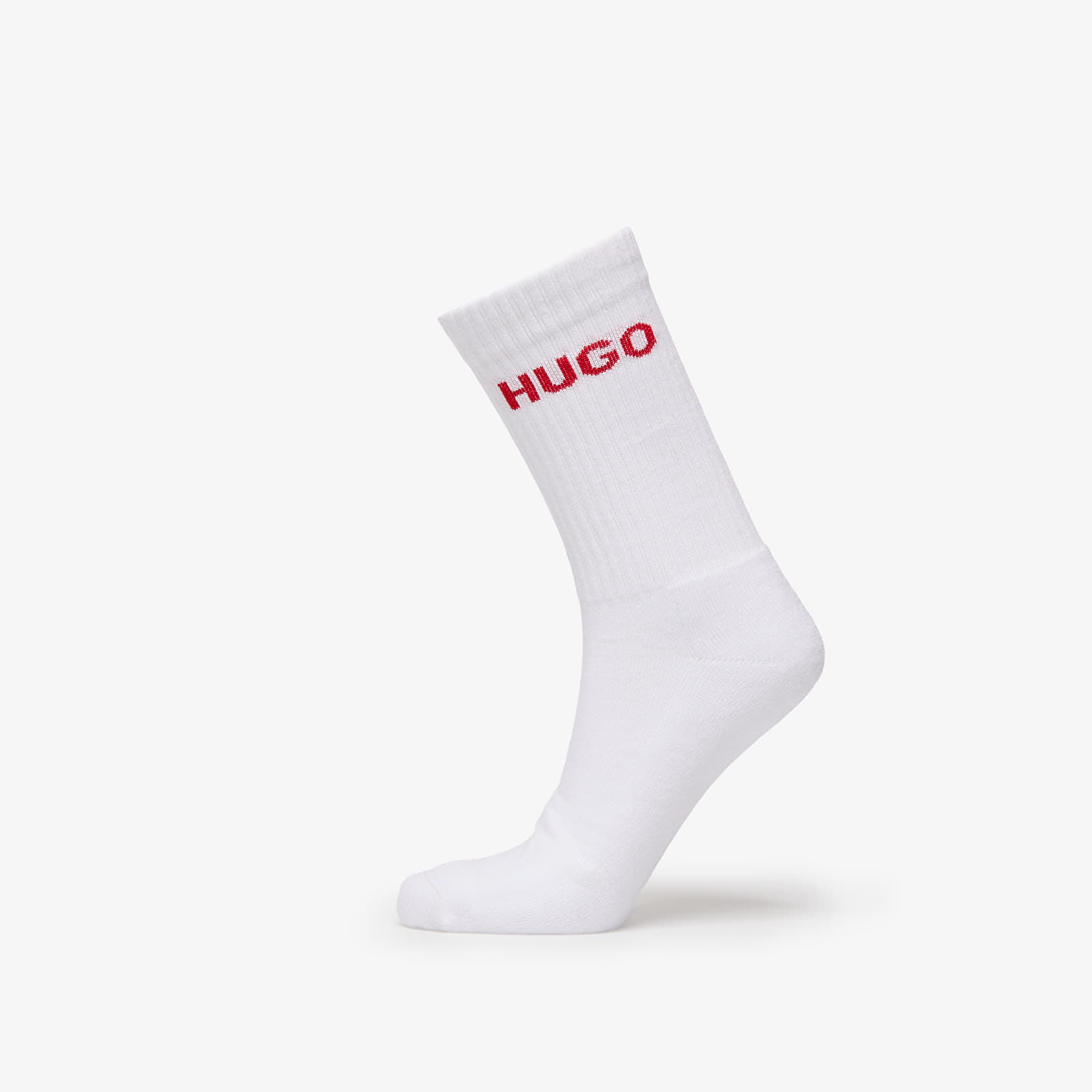Socken Hugo Boss Rib Logo Sock 6-Pack White