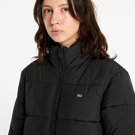 Vestes Tommy Jeans Maxi Essential Puffer Coat Black Footshop