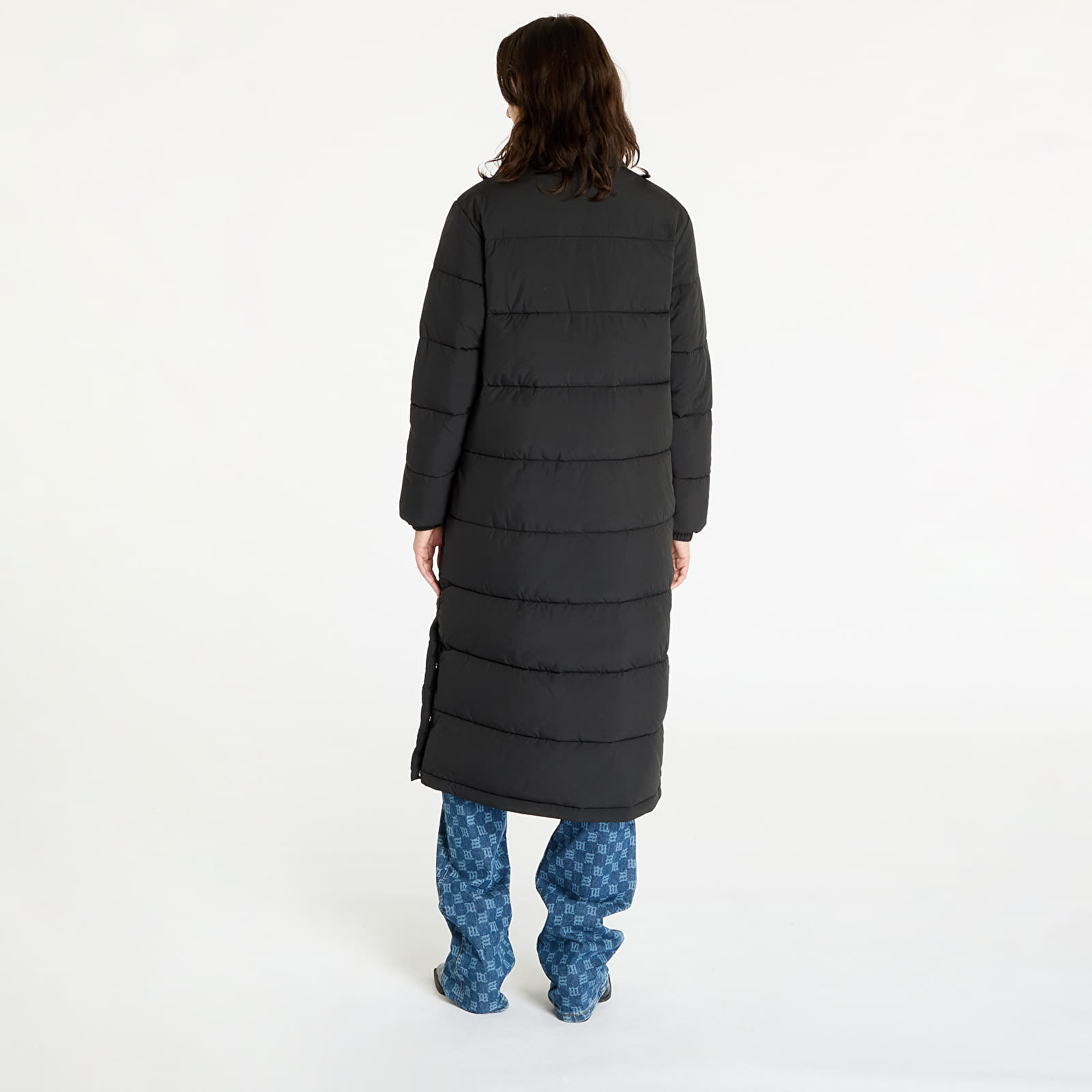 Jacken Tommy Jeans Maxi Essential Puffer Coat Black