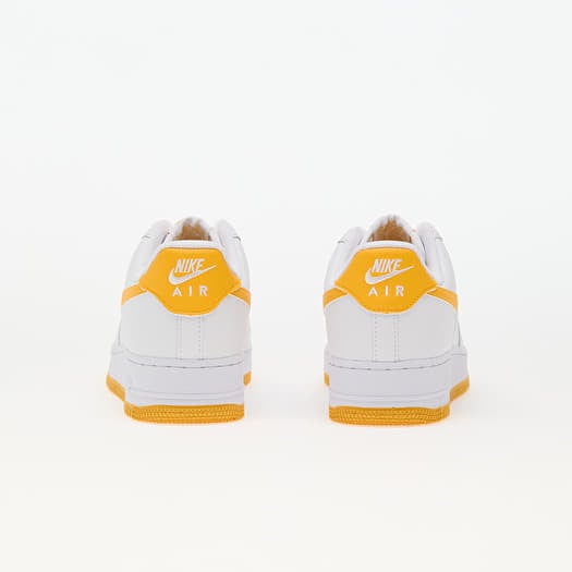 Nike air force white university gold outlet