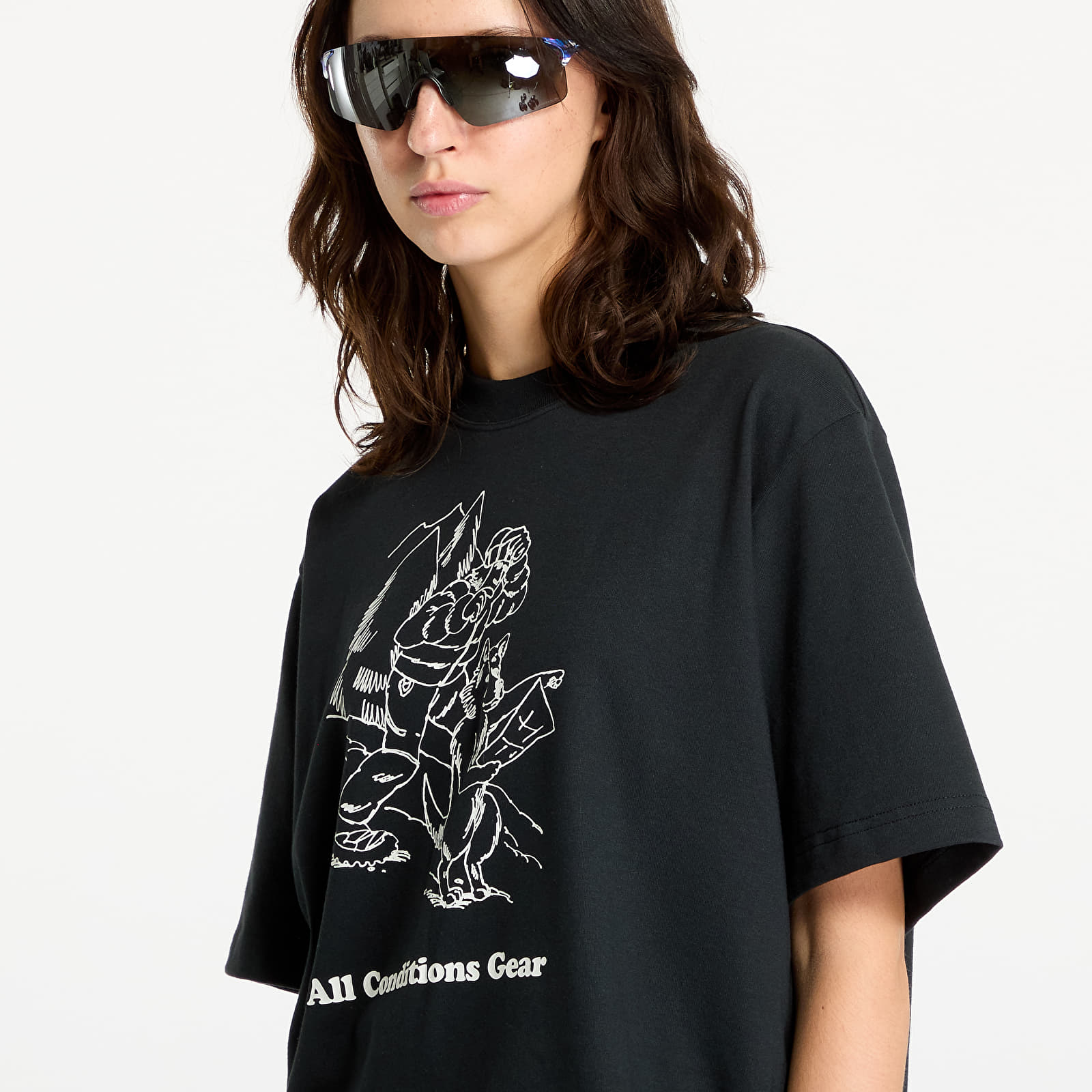 Dámská trička Nike ACG Women's Loose Graphic T-Shirt Black
