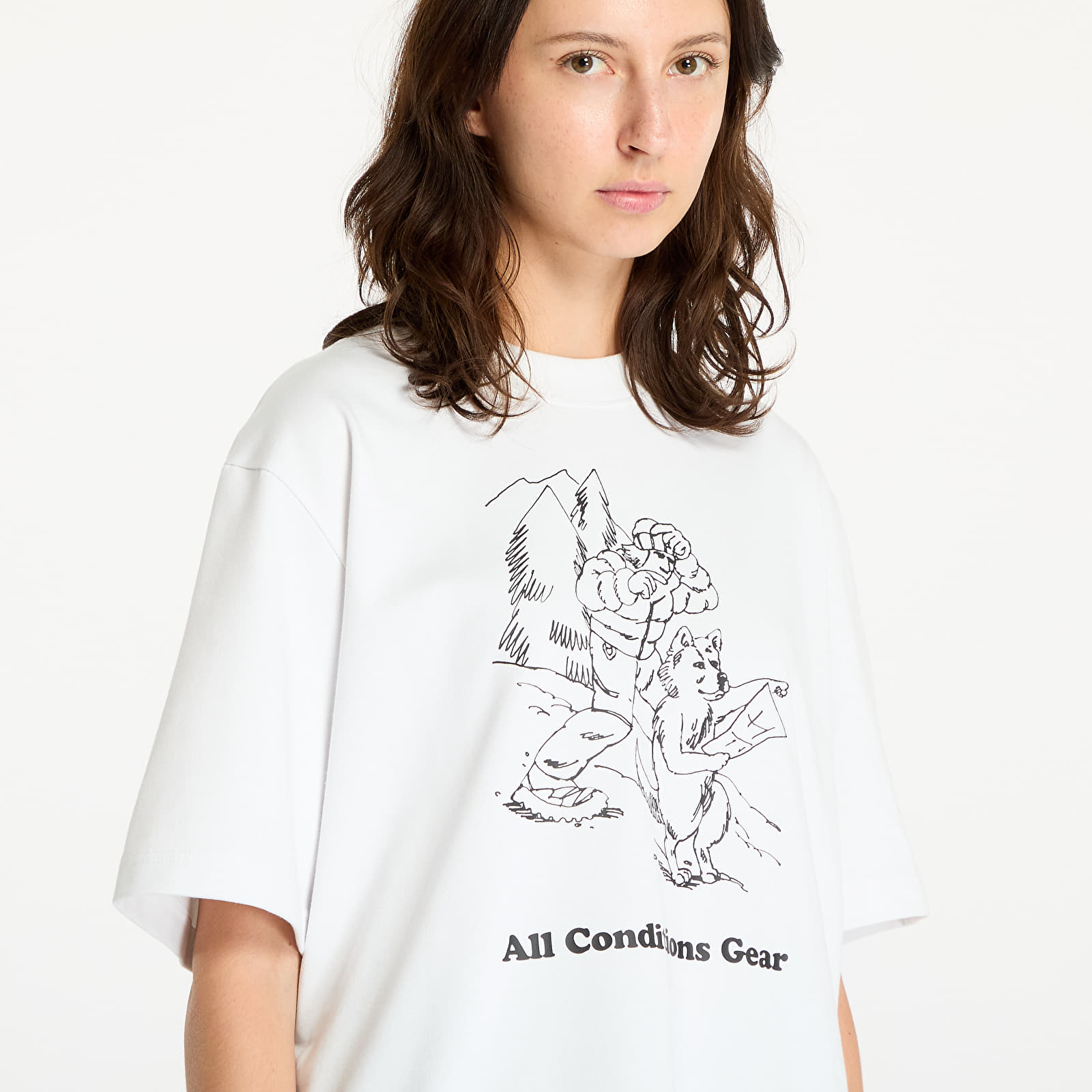 Damen T-Shirts  Nike ACG Women's Loose Graphic T-Shirt Summit White