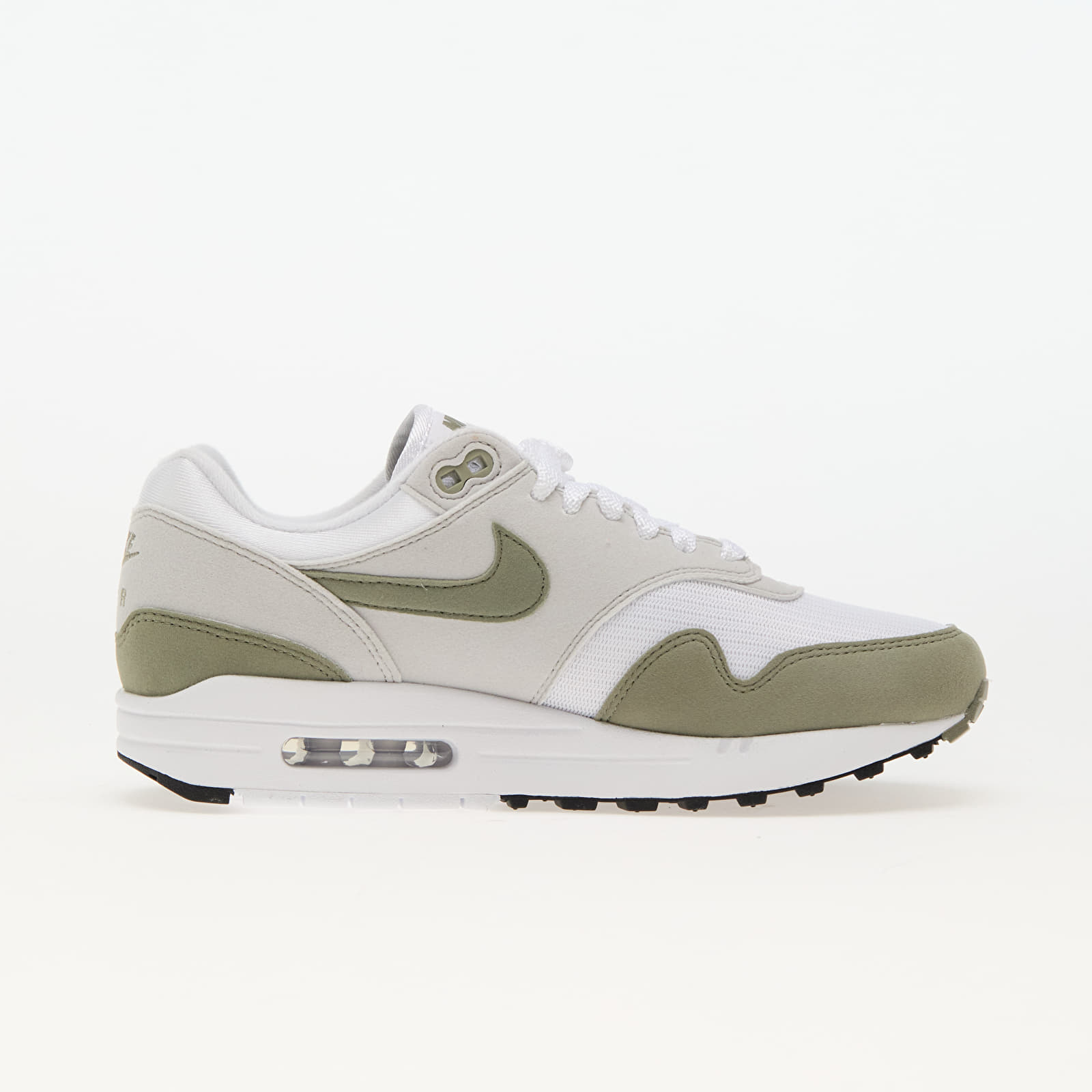 Scarpe donna Nike W Air Max 1 White/ Light Army-Neutral Grey-Black