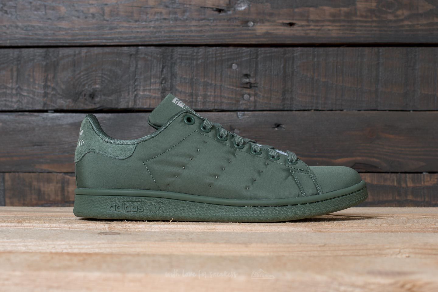Moteriška avalynė adidas Stan Smith W Trace Green/ Trace Green/ Trace Green