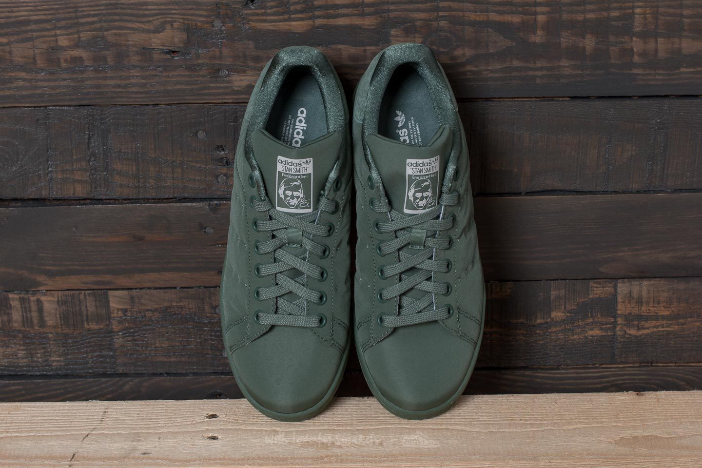 Adidas stan smith outlet white trace green