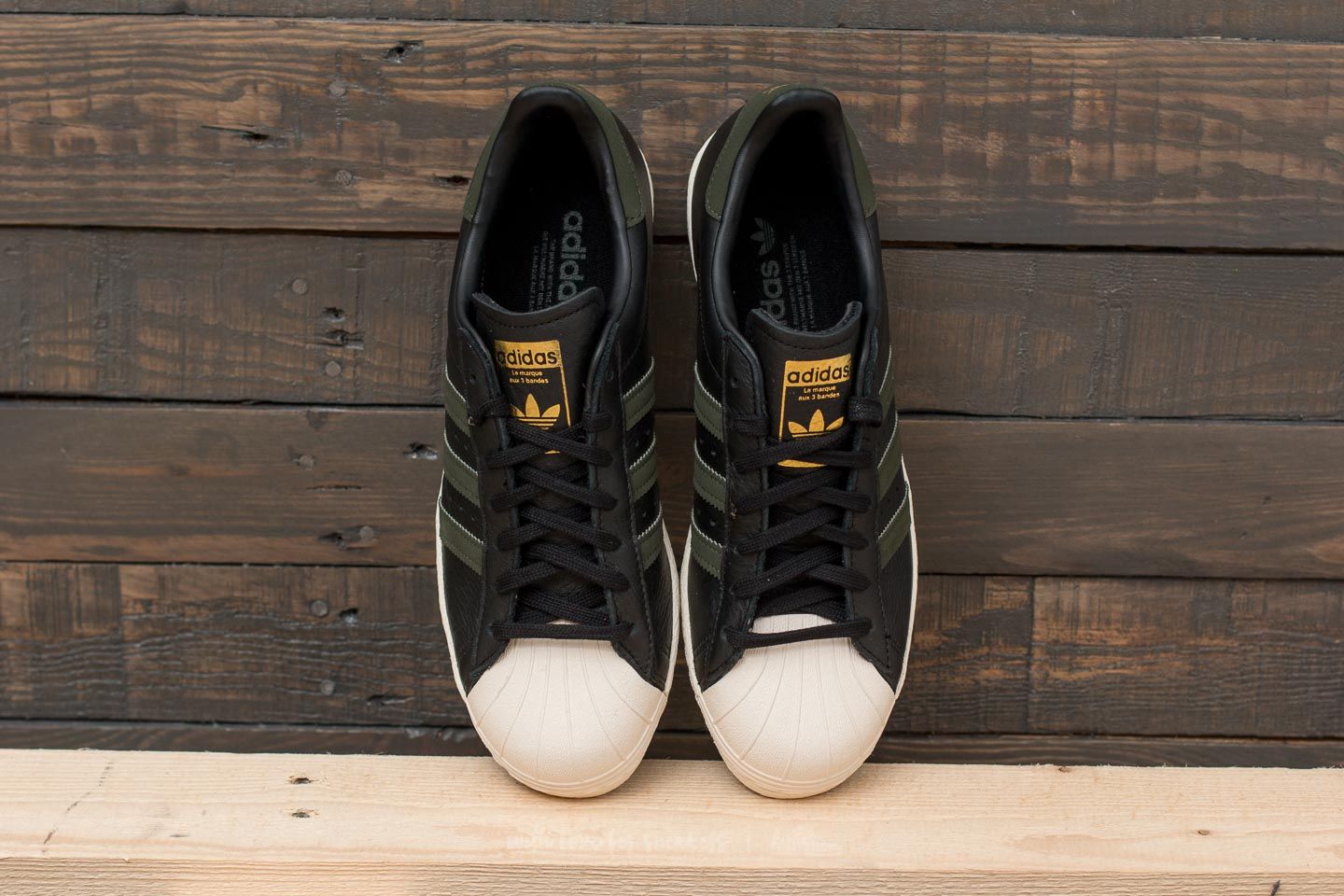 Men s shoes adidas Superstar 80s Core Black Night Cargo Core