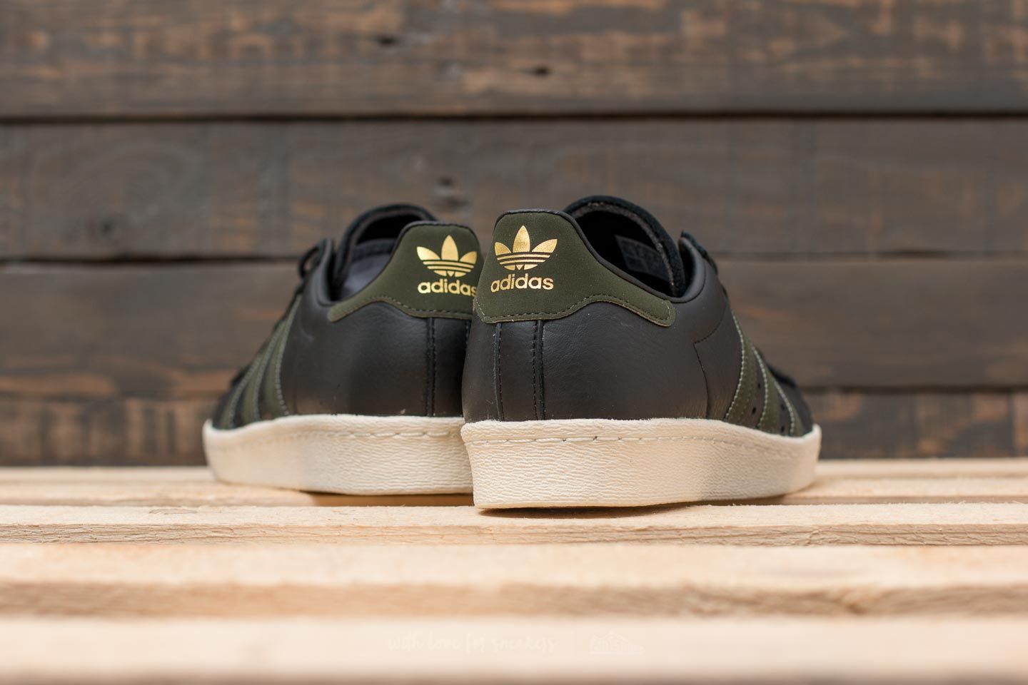 Men s shoes adidas Superstar 80s Core Black Night Cargo Core