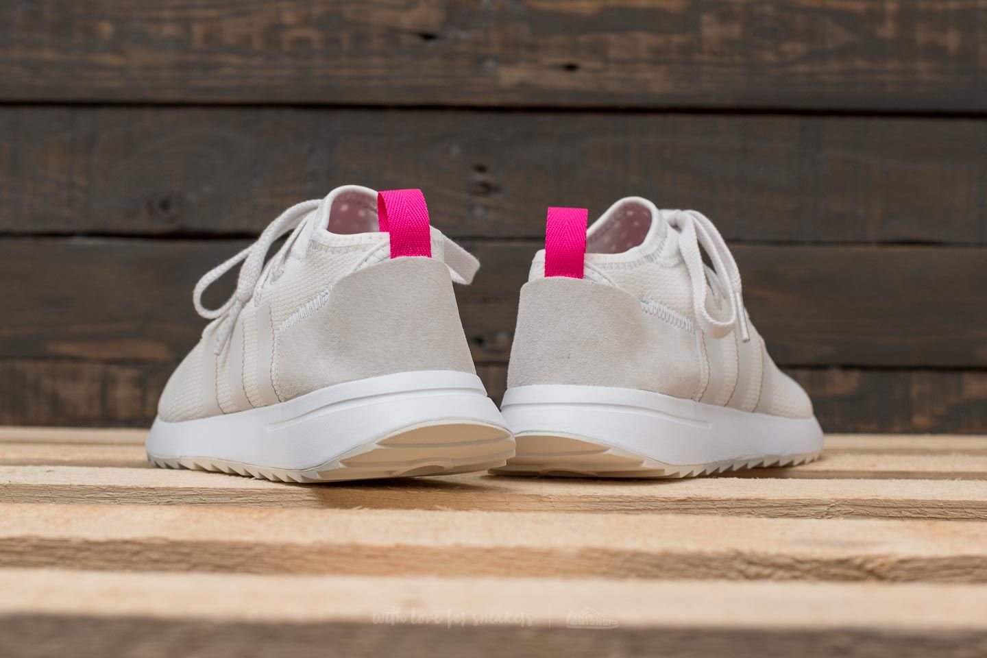 Women's shoes adidas FLB Mid Crystal White/ Crystal White/ Ftw White