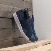 Adidas superstar slip on navy online