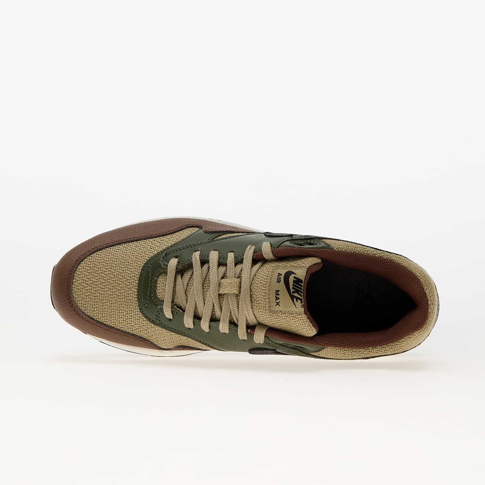 Încălțăminte și sneakerși pentru bărbați Nike Air Max 1 Essential Premium Neutral Olive/ Black-Cargo Khaki