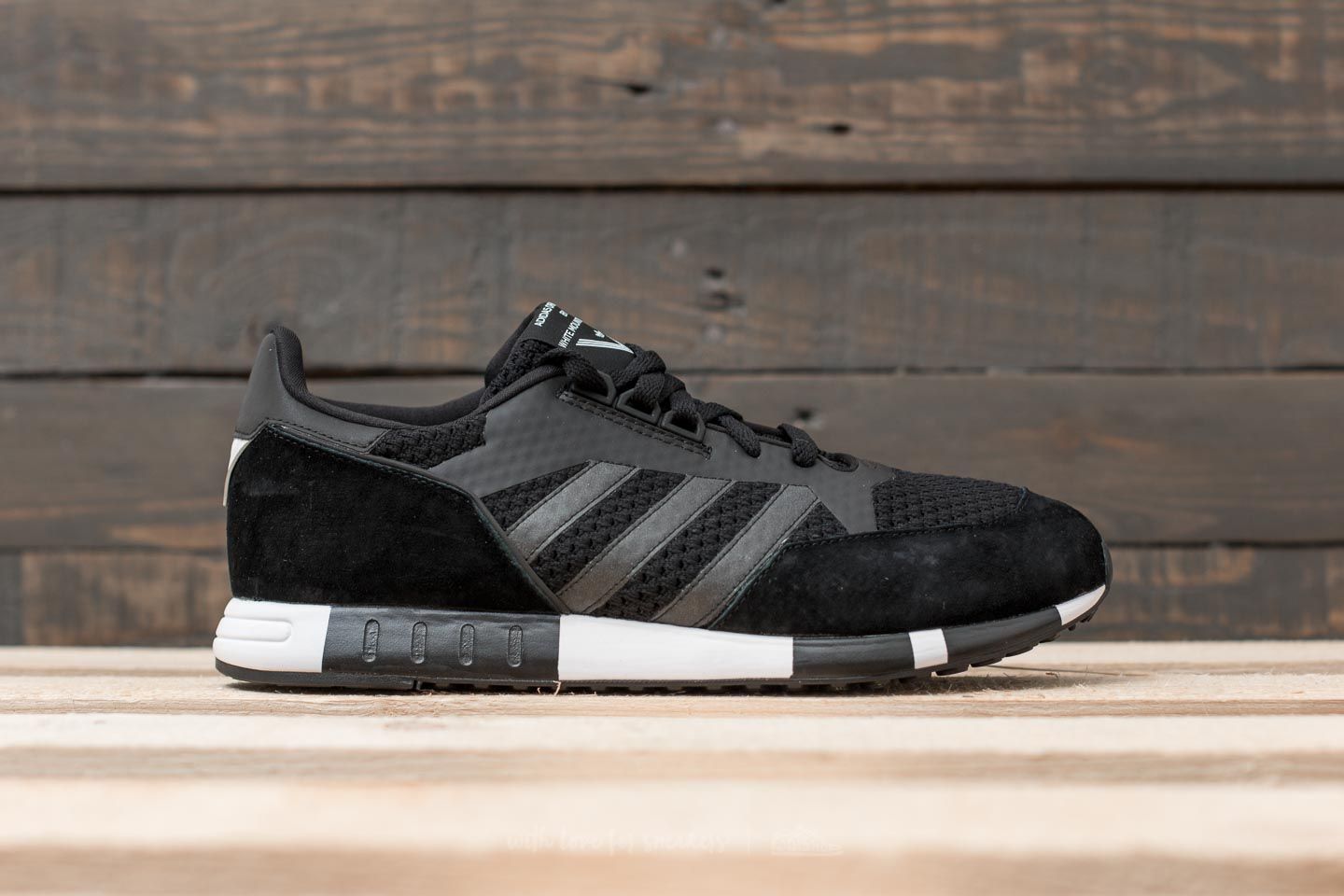 Men s shoes adidas x White Mountaineering Boston Super Primeknit Core Black Core Black Ftw White Footshop