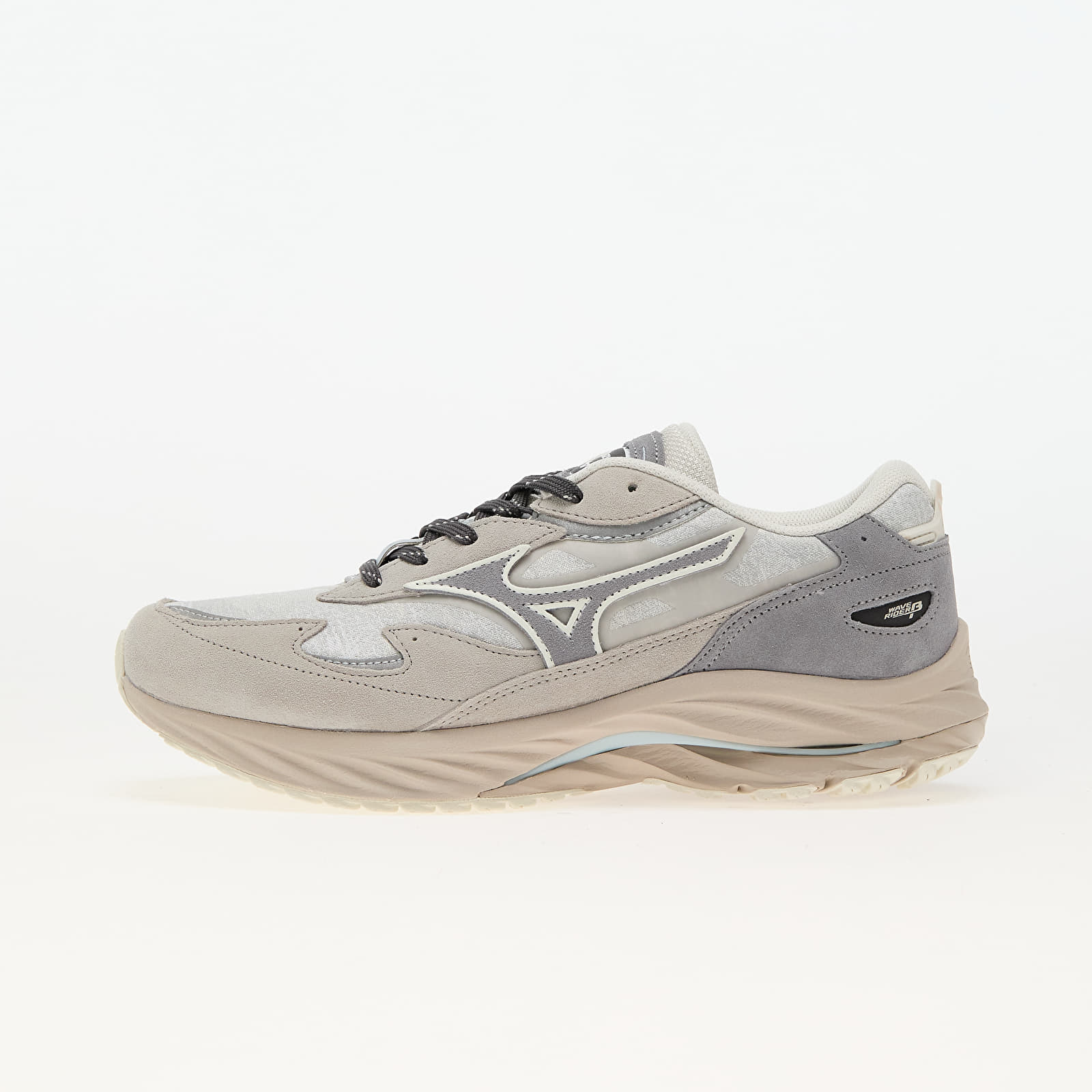 Încălțăminte și sneakerși pentru bărbați Mizuno Wave Rider Harbor Mist/ Ultimate Gray/ Silver Cloud