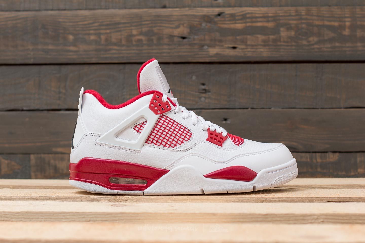 Buty męskie Air Jordan 4 Retro "89 Alternate" White/ Black-Gym  Red