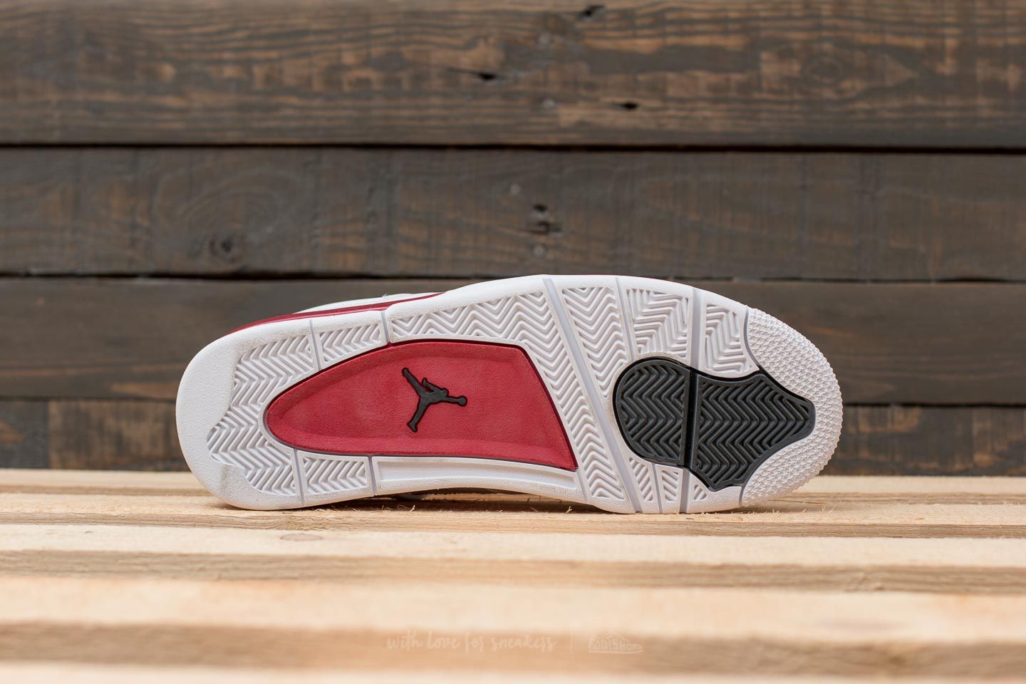 Buty męskie Air Jordan 4 Retro "89 Alternate" White/ Black-Gym  Red