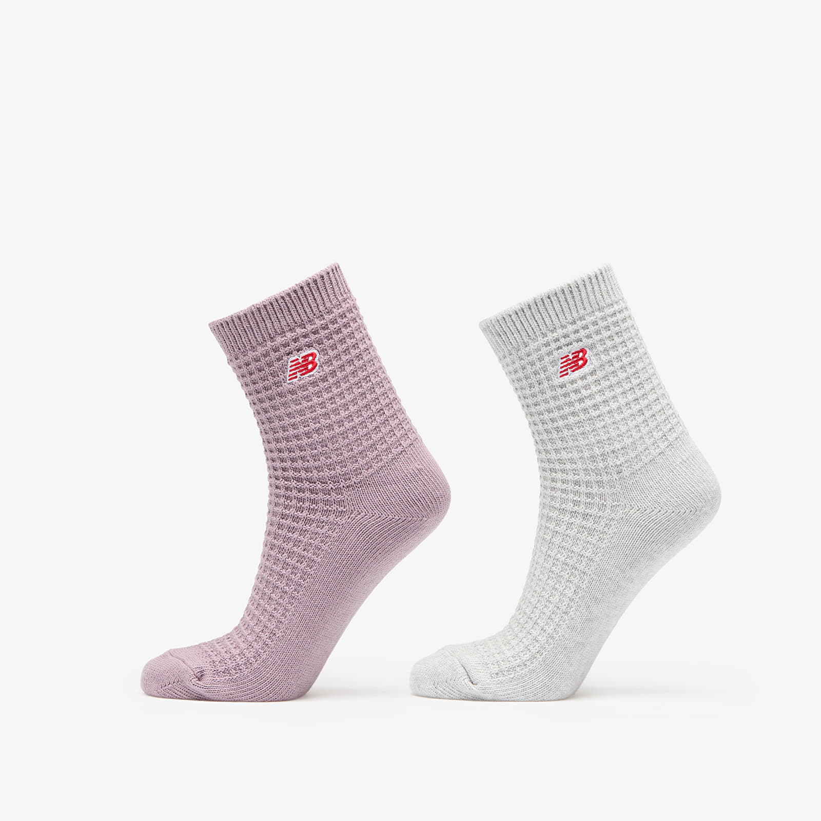 Socks New Balance Waffle Knit Ankle Socks 2-Pack Multicolor