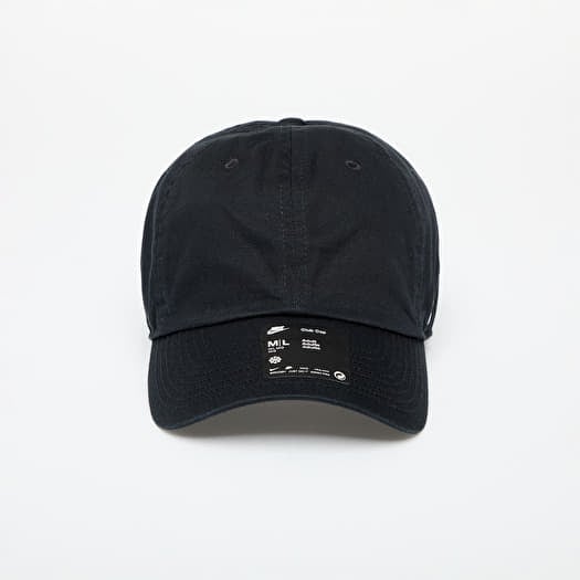 Nike Club Cap Unstructured Cap Black/ White