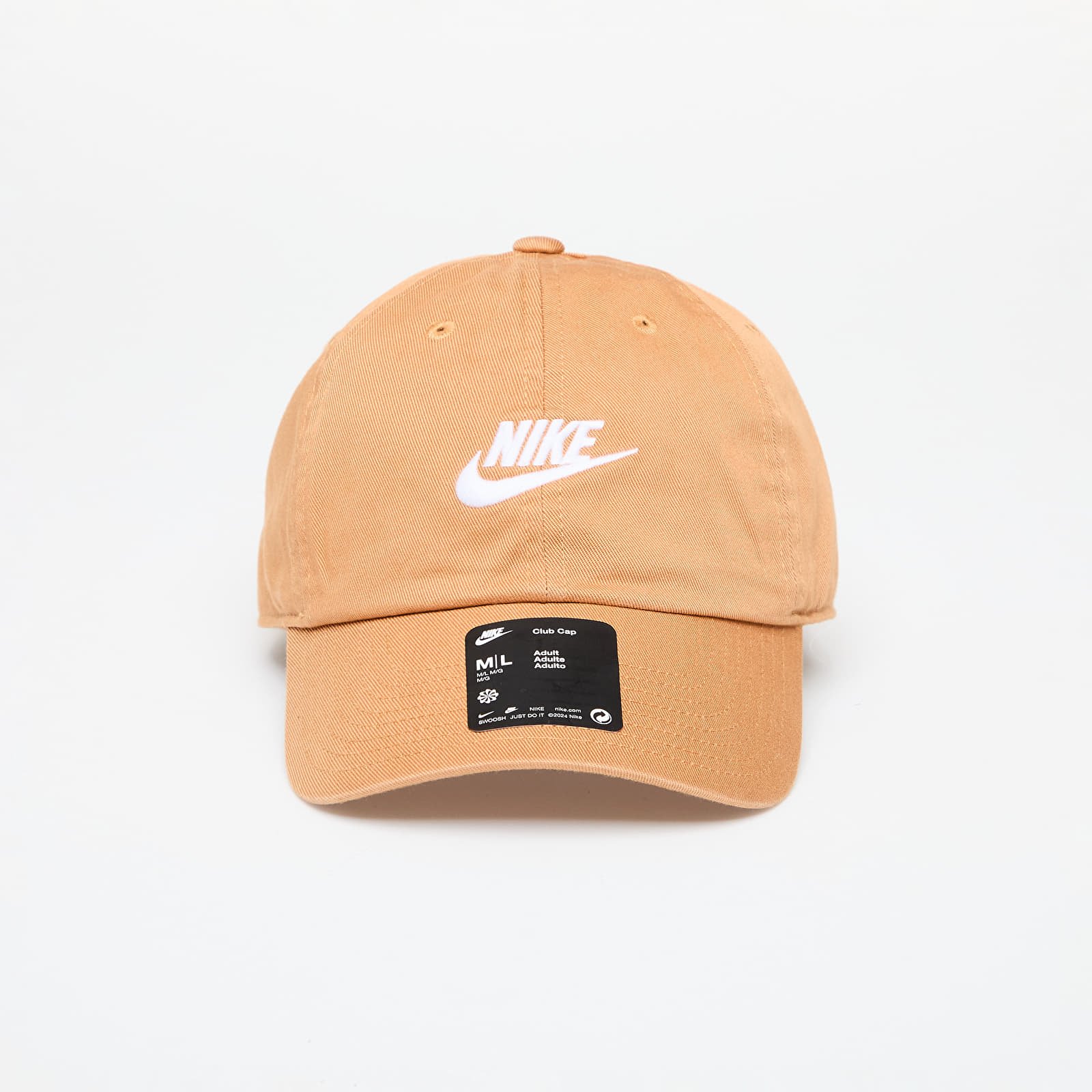 Caps Nike Club Unstructured Futura Wash Cap Flax/ White