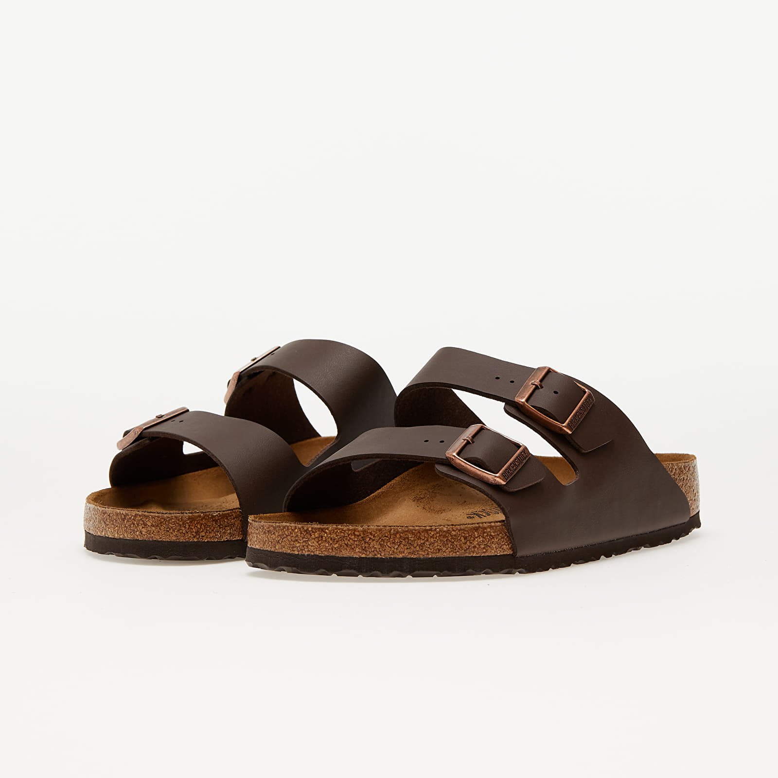 Pánské tenisky a boty Birkenstock Arizona Birko-Flor Dark Brown