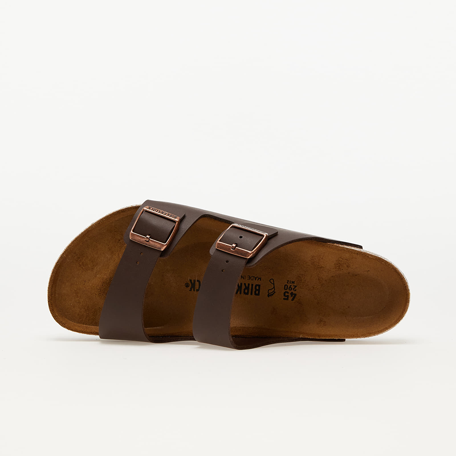 Men's shoes Birkenstock Arizona Birko-Flor Dark Brown