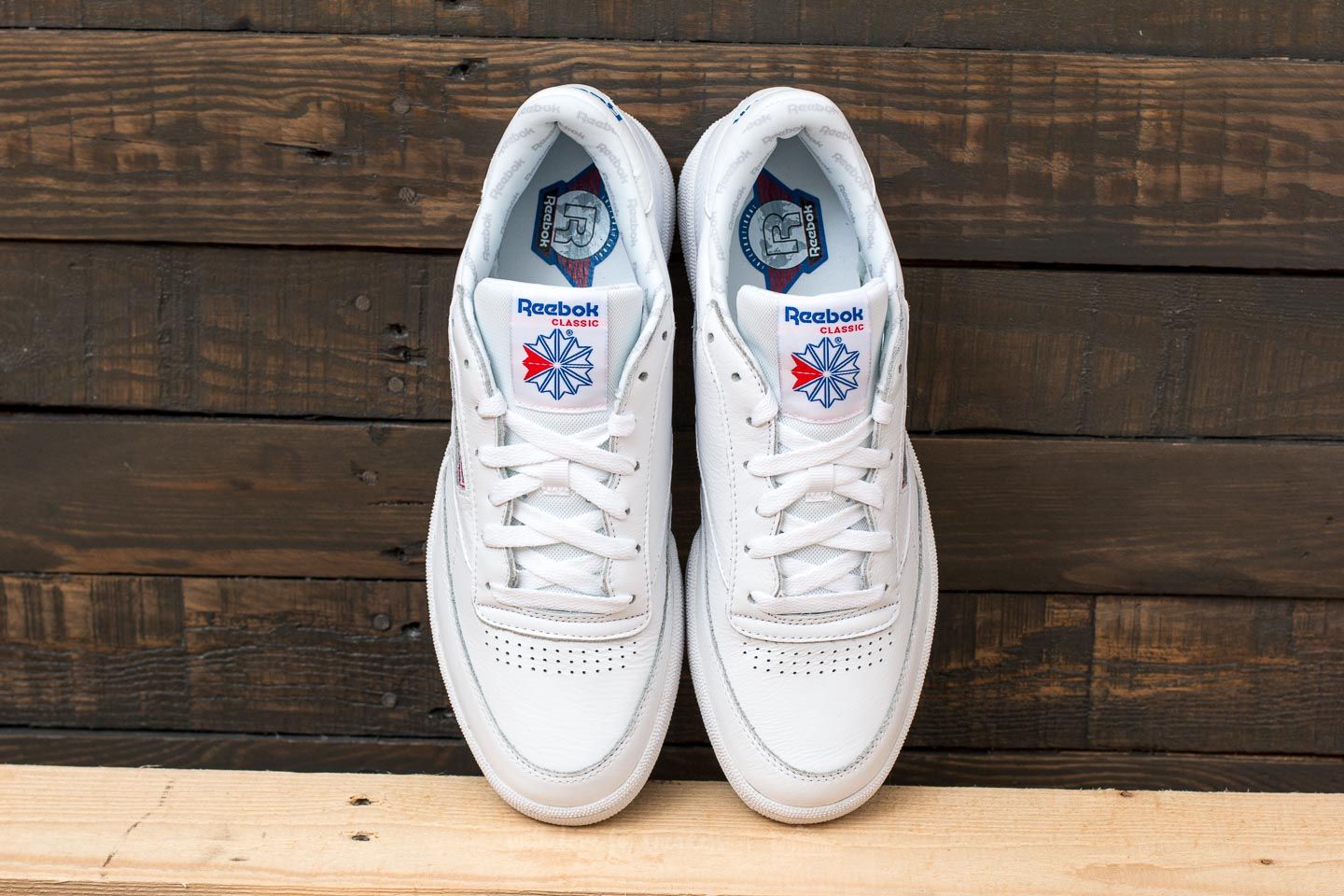 Zapatillas Hombre Reebok Club C 85 SO White/ Light Solid Grey/ Blue