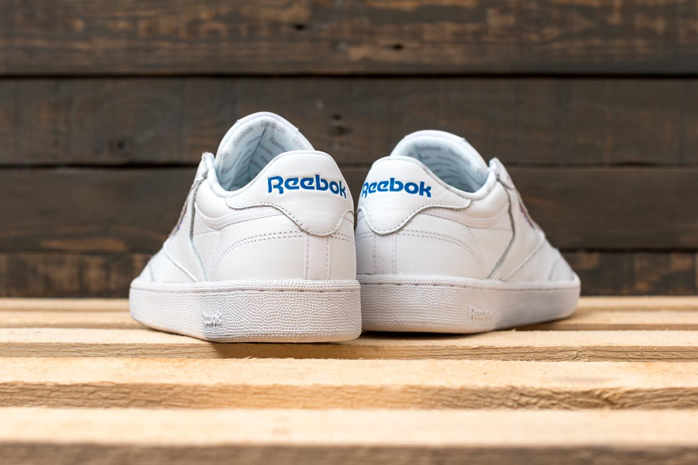 Zapatillas Hombre Reebok Club C 85 SO White/ Light Solid Grey/ Blue