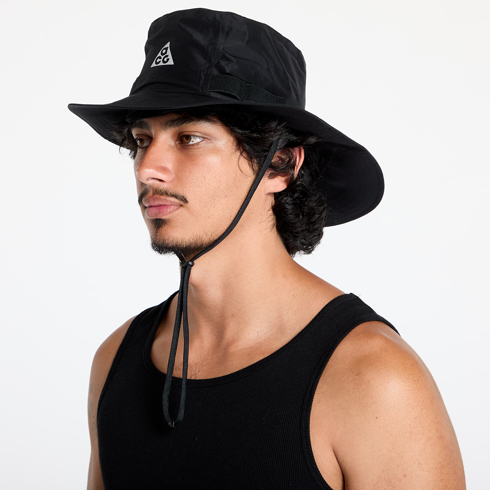 Bucket hats Nike Apex Storm-FIT Bucket Hat Black/ Reflective Silver