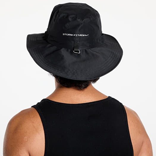 nike acg storm-fit adv apex バケットハット Bonnets Nike Apex Storm-FIT Bucket Hat Black/ Reflective