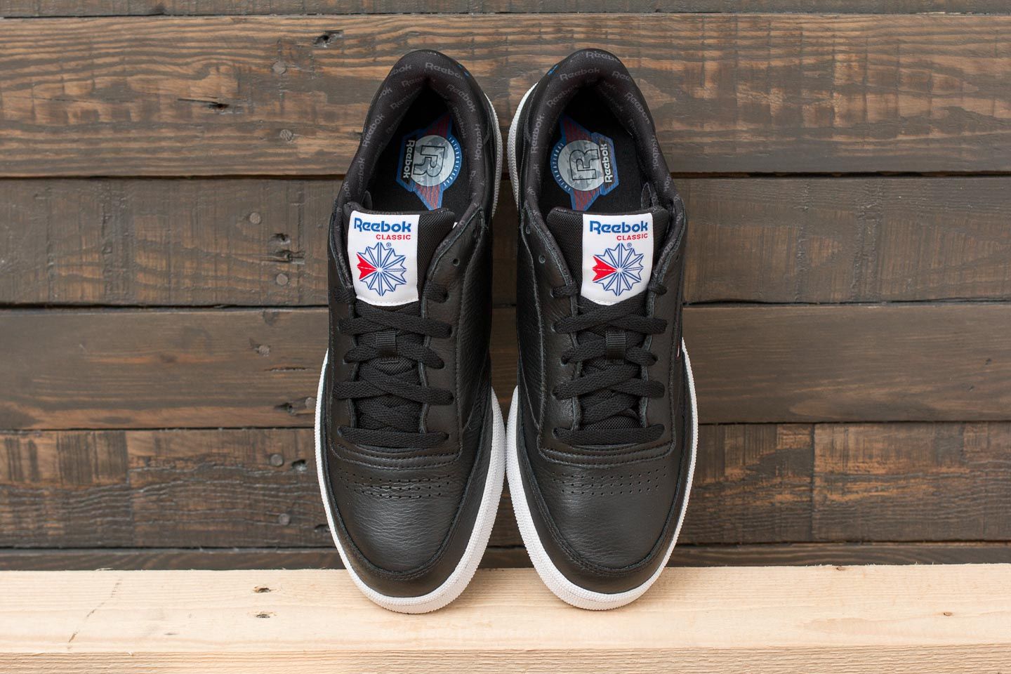 Zapatillas Hombre Reebok Club C 85 SO Black/ White/ Vital Blue
