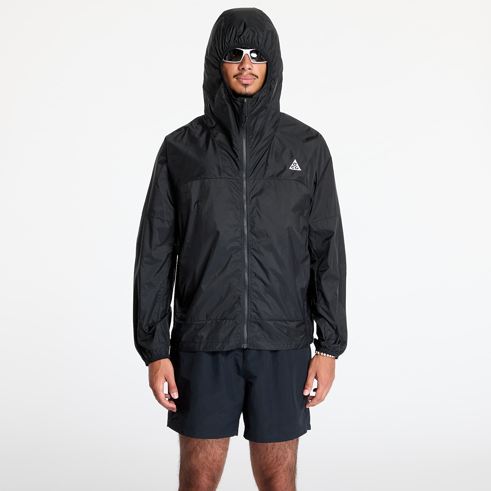 Giacche Nike ACG "Cinder Cone" Men's Windproof Jacket Black/ Anthracite/ Summit White