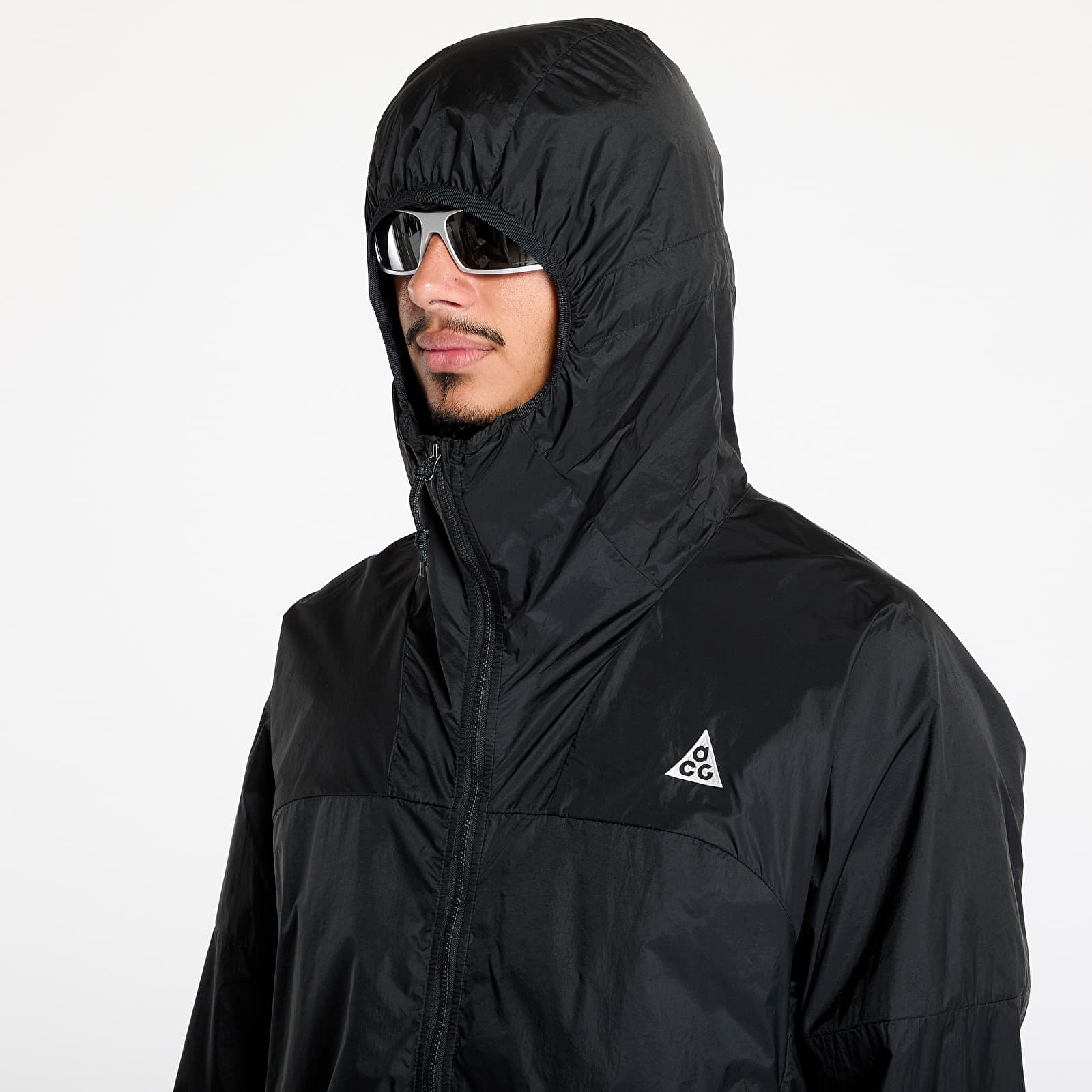 Giacche Nike ACG "Cinder Cone" Men's Windproof Jacket Black/ Anthracite/ Summit White