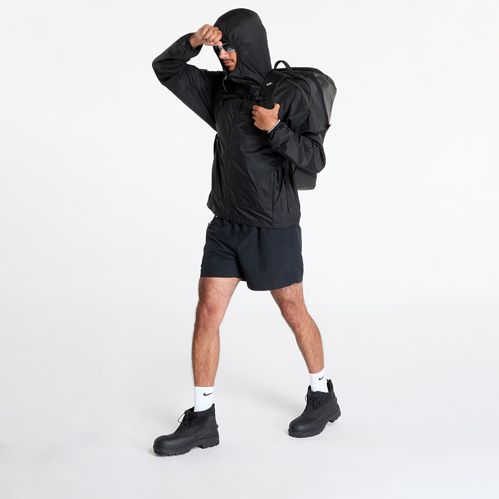 Giacche Nike ACG "Cinder Cone" Men's Windproof Jacket Black/ Anthracite/ Summit White