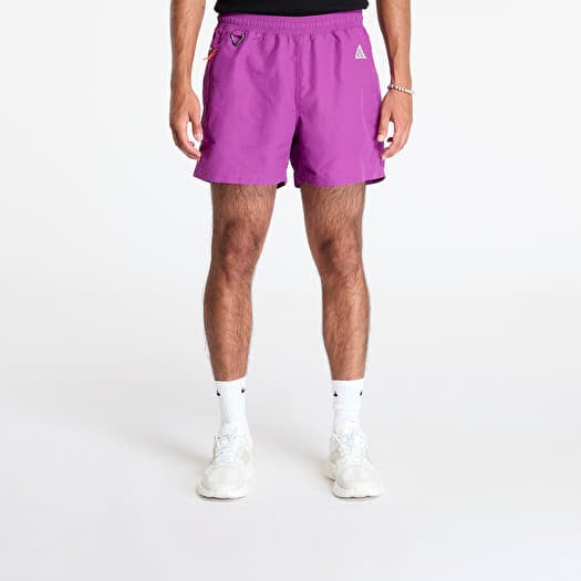 Šortky Nike ACG "Reservoir Goat" Men's Shorts Bold Berry/ Safety Orange/ Summit White