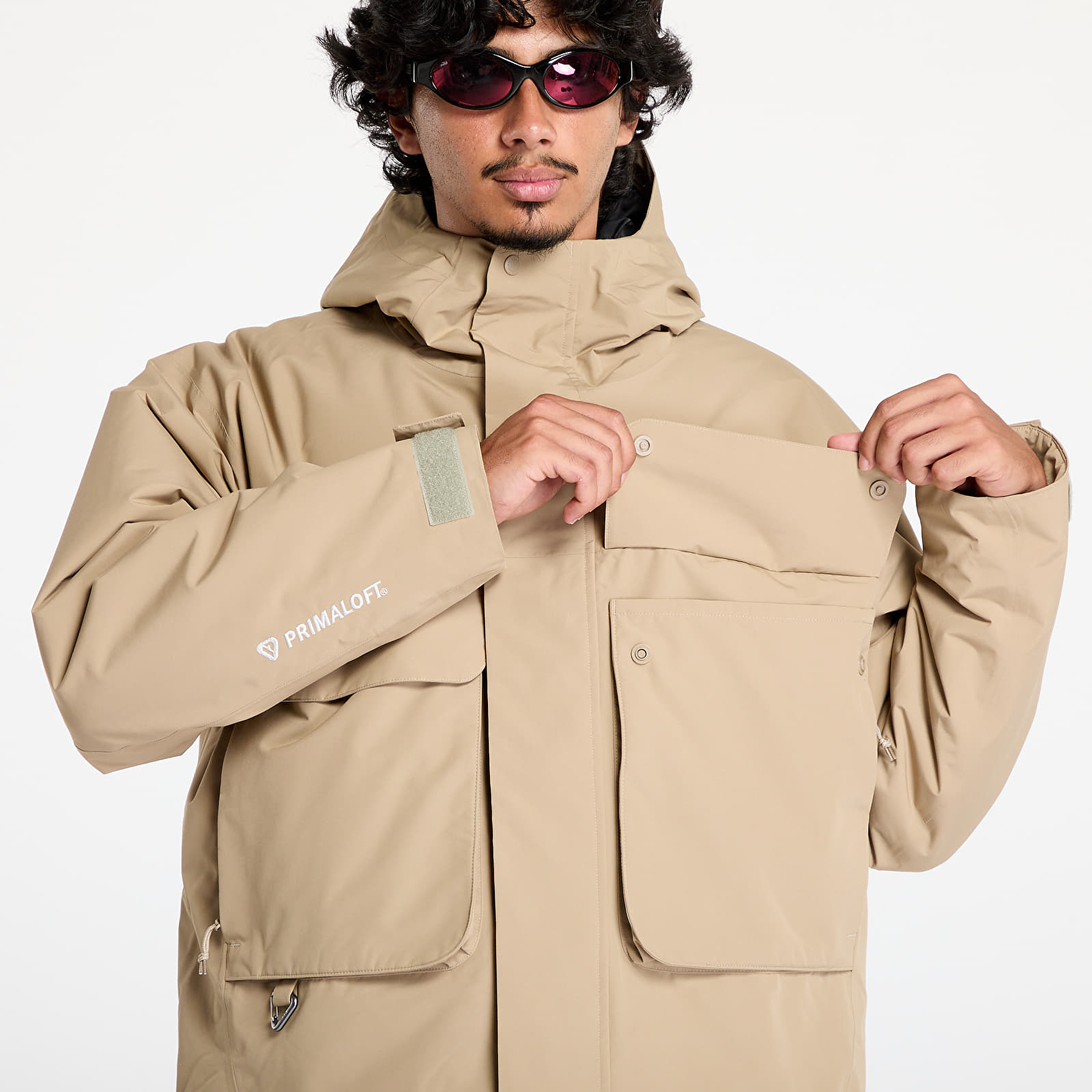 Jackets Nike ACG "Skull Peak" Men's Storm-FIT ADV PrimaLoft® Jacket Khaki/ Anthracite/ Black/ Summit White