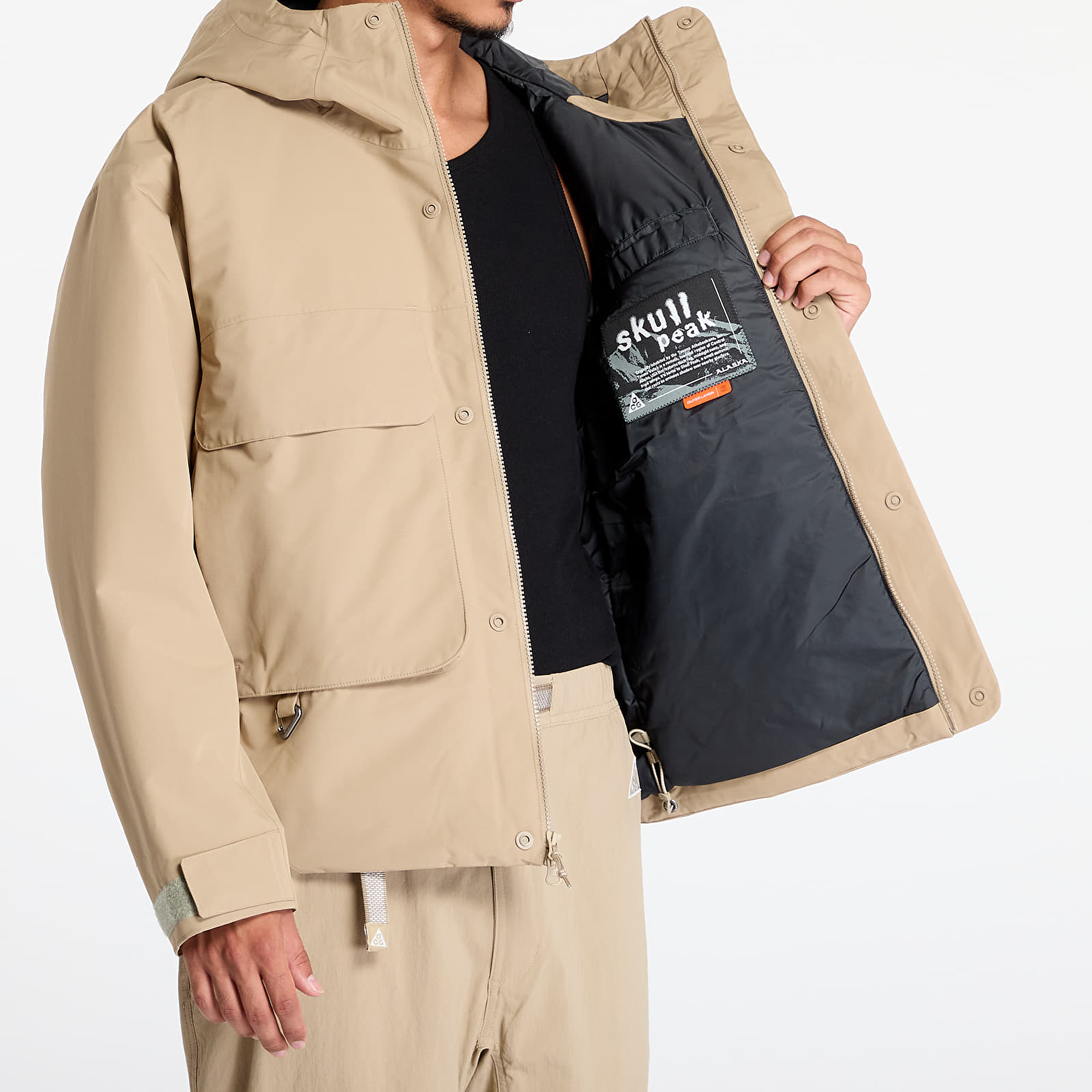 Jackets Nike ACG "Skull Peak" Men's Storm-FIT ADV PrimaLoft® Jacket Khaki/ Anthracite/ Black/ Summit White